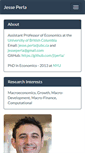 Mobile Screenshot of jesseperla.com